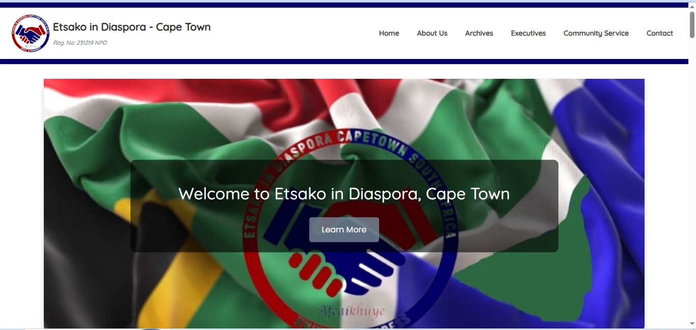 Etsako in Diaspora Cape Town Portal Hero Banner